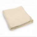 Promo Fleece Throw Blanket - Cream